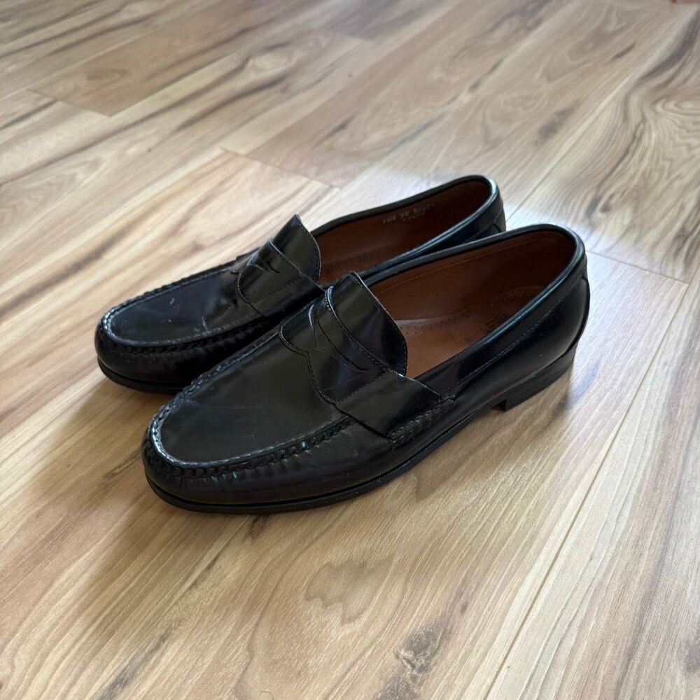 Allen Edmonds Men's Walden Penny Loafers Black 10.5 EEE USA